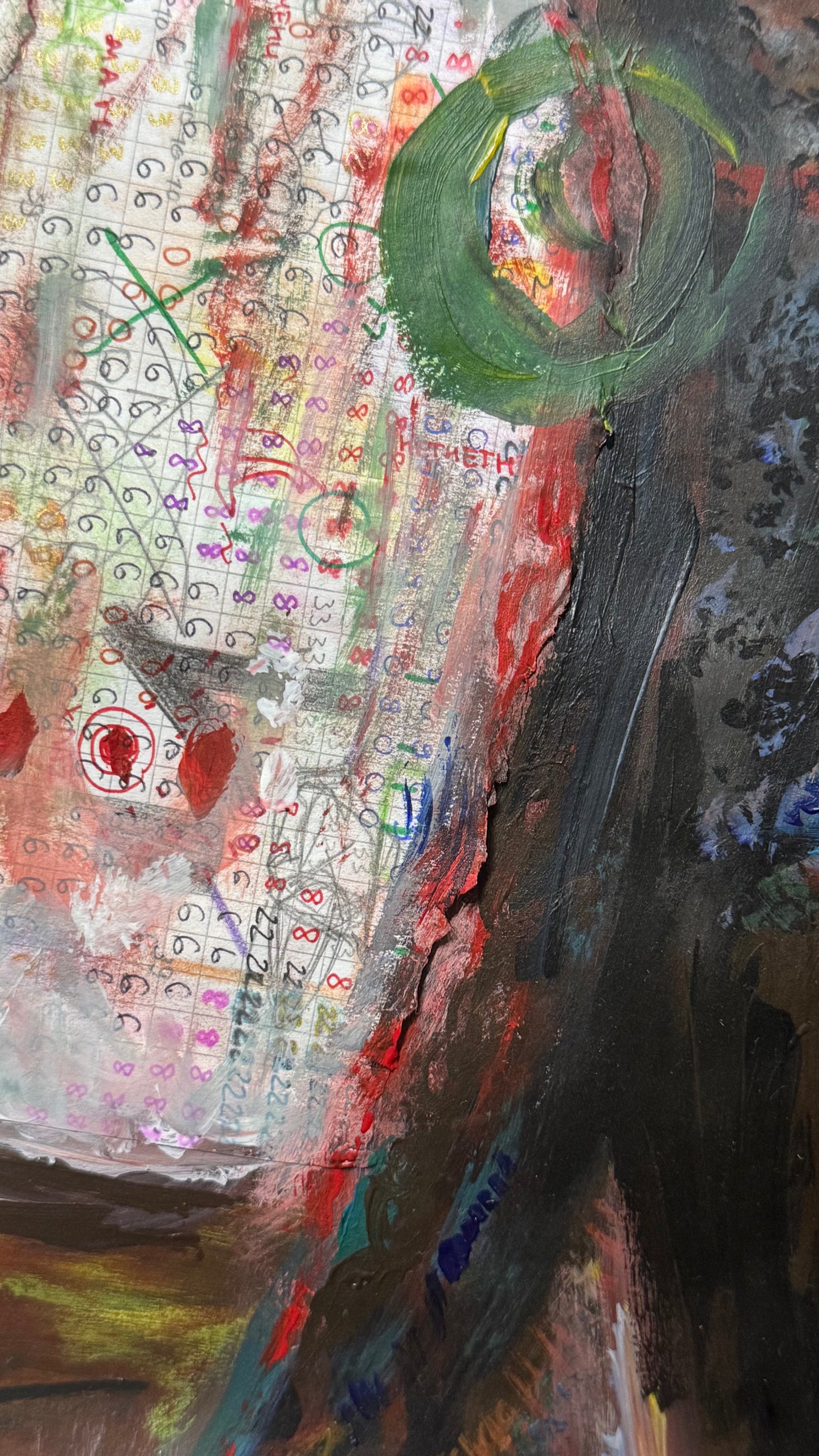 Psychedelic Painting | “Red #3”