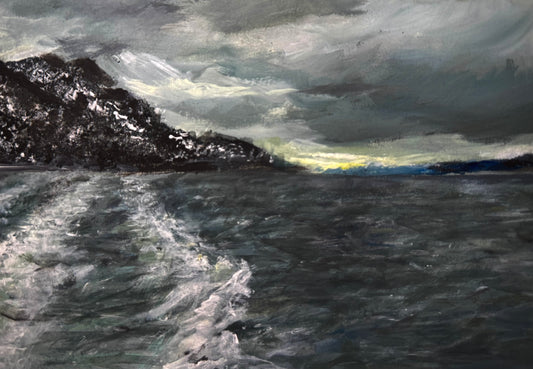 Realistic painting | “Close to the North Pole”